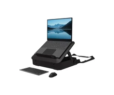 Fellowes | Breyta 2in1 Nešiojamas kompiuteris Carry Case/Nešiojamas kompiuteris Riser | Juodas | 384 x 308 x 89 mm