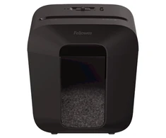 Fellowes Powershred | LX25M | Juodas | 11,5 l | Kreditinių kortelių smulkinimas | Popieriaus apdorojimo standartas/išvestis 6 lapai per eigą | Mini-Cut smulkintuvas | Garantija 24 mėn.