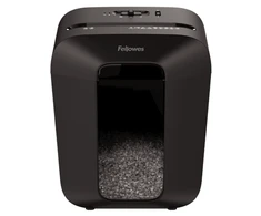 Fellowes Powershred | LX41 | Juodas | 17 L | Kreditinių kortelių smulkinimas | Popieriaus apdorojimo standartas / išvestis 8 lapai per eigą | Mini-Cut smulkintuvas | Garantija 24 mėn.