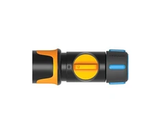 „Fiskars“ žarnos jungtis, įjungimas / išjungimas 13–15 mm (1/2–5/8 colio)