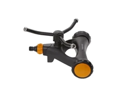 Fiskars besisukantis purkštuvas, metalinis, su ratukais 1023657