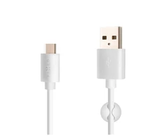 Fixed Ištaisyta | Duomenų ir įkrovimo kabelis su USB/USB-C jungtimis | Baltas
