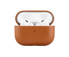Fixed Fiksuotas | Ausinių dėklas su MagSafe palaikymu | Apple AirPods Pro 2 / Pro 2 (USB-C) | Ruda | Oda