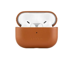 Fixed Fiksuotas | Ausinių dėklas su MagSafe palaikymu | Apple AirPods Pro 2 / Pro 2 (USB-C) | Ruda | Oda