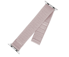 Fixed Fiksuotas | Sportiškas dirželis Apple Watch 38/40/41mm | 60-210 mm | Rožinis auksinis | Nailonas