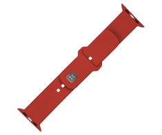 Fixed Ištaisyta | Sportiškas dirželio rinkinys Apple Watch 38/40/41 mm | 160-225 mm | Raudona | Silikonas