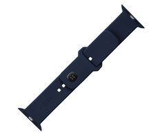 Fixed Fiksuotas | Sportiškas dirželio rinkinys Apple Watch 38/40/41 mm | 160-225 mm | Mėlyna | Silikonas