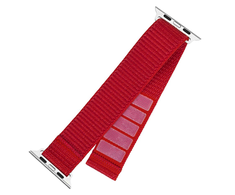 Fixed Fiksuotas | Sportiškas dirželis Apple Watch 42/44/45mm | 160-210 mm | Raudona | Nailonas
