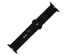 Fixed Ištaisyta | Sportiškas dirželio rinkinys Apple Watch 38/40/41 mm | 160-225 mm | Juodas | Silikonas