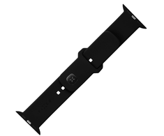 Fixed Ištaisyta | Sportiškas dirželio rinkinys Apple Watch 42/44/45mm | 170-235 mm | Juodas | Silikonas