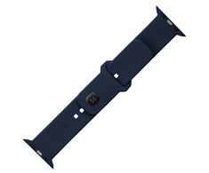 Fixed Fiksuotas | Sportiškas dirželio rinkinys Apple Watch 42/44/45 mm | 170-235 mm | Mėlyna | Silikonas
