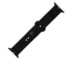 Fixed Fiksuotas | Sportiškas dirželio rinkinys Apple Watch Ultra 49mm | 180-250 mm | Juodas | Silikonas