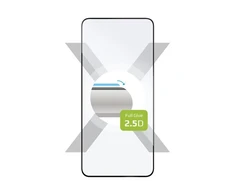 Fixed Ištaisyta | Visas viršelis 2.5D | Ekrano apsauga | Xiaomi | 14 | Grūdintas stiklas | Juodas