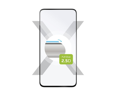 Fixed Fiksuotas | Visas viršelis 2.5D | Ekrano apsauga | Samsung | Galaxy A35 5G | Grūdintas stiklas | Juodas
