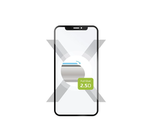 Fixed Fiksuotas | Visas viršelis | Xiaomi | Redmi Note 13 | Grūdintas stiklas | Juodas | Ekrano apsauga
