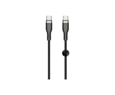 Fixed Ištaisyta | Pintas kabelis USB-C/USB-C, 2m, 100W | FIXDB-CC2-BK