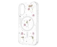 Dėklas Fixed „MagBloom“ | Galinis dangtelis | „Apple“ | „iPhone 17“ | TPU | Rausvai slyvų spalvos
