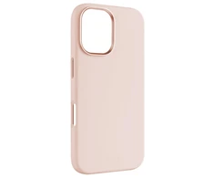 Dėklas Fixed Fiksuotas MagFlow | Galinis viršelis | Apple | iPhone 16 | Skystas silicis | Rožinė