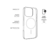 Dėklas Fixed Fiksuotas | MagPure | Galinis dangtelis | Apple | iPhone SE (2025) | TPU | Skaidrus