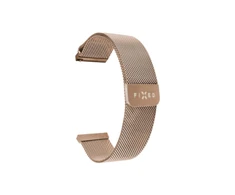 Fixed | Mesh Strap with Quick Release 22mm for Išmanusis laikrodis | Rose auksinis