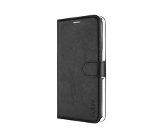 Fixed Fiksuotas Opus | Knygų dėklas | Apple | iPhone 16 Pro | Oda | Juodas