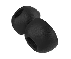Fixed Plugs Pro, 2 komplektai, dydis M | Kištukai | Apple | Airpods Pro/Pro 2 | Putplastis | Juodas