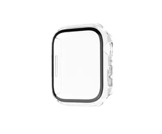 Fixed Fiksuotas | Grynas apsauginis dėklas su grūdintu stiklu, skirtas „Apple Watch 10“ 42 mm | Skaidrus
