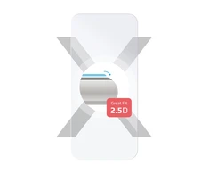 Fixed Pataisyta ekrano apsauga | Apple | iPhone 16 Pro | Grūdintas stiklas | Skaidrus | 2.5D