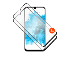 Fixed ekrano apsauga | Samsung | Galaxy A17 4G/5G | Grūdintas stiklas | Juoda | Pilnas padengimas 2.5D