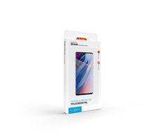 Fixed Fiksuotas ekrano apsauginis dėklas | Xiaomi | Redmi Note 14 Pro 4G/5G/Pro+ 5G | Skaidrus