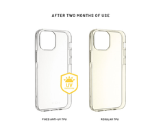 Dėklas FIXED Slim AntiUV, skirtas Apple iPhone 14 Pro, skaidrus