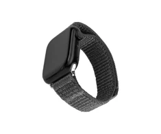 Fixed Fiksuotas | Sportiškas dirželis Apple Watch 42/44/45mm | 160-210 mm | Tamsi pilka | Nailonas