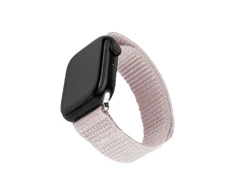 Fixed Fiksuotas | Sportiškas dirželis Apple Watch 42/44/45mm | 160-210 mm | Rožinis auksinis | Nailonas