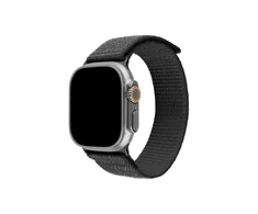 Fixed Fiksuotas | Sportiškas dirželis Apple Watch Ultra 49mm | 160-210 mm | Tamsi pilka | Nailonas