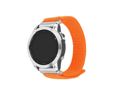 Fixed Ištaisyta | Sportiškas dirželis, skirtas Garmin QuickFit 26mm | 160-210 mm | Oranžinis | Nailonas