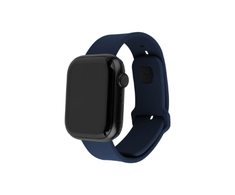 Fixed Fiksuotas | Sportiškas dirželio rinkinys Apple Watch Ultra 49mm | 180-250 mm | Mėlyna | Silikonas