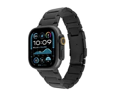 FIXED Titanium Strap pro for Apple Watch 44/45/46/49, Juodas | Fixed