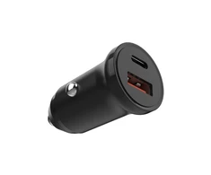 Fixed Fiksuotas | Automobilinis įkroviklis USB-C/USB, 20W | FIXCC20N-CU-BK