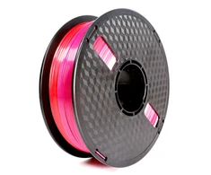 GEMBIRD 3DP-PLA-SK-01-RP Filament PLA Silk Rainbow Raudona/Violetinė 1.75mm 1kg