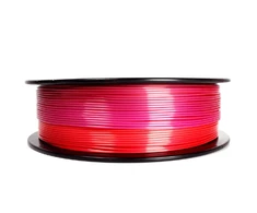 GEMBIRD 3DP-PLA-SK-01-RP Filament PLA Silk Rainbow Raudona/Violetinė 1.75mm 1kg