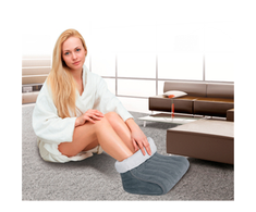 Kojų šildytuvas Lanaform LA180401 Šildymo lygių skaičius 3, Plaunamas, 100% poliesteris, 100 W, Pilkas, Baltas