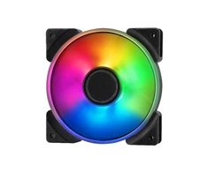Fractal Design Fraktalų dizainas | 12 aspektas RGB PWM | Juodas | Korpuso ventiliatorius