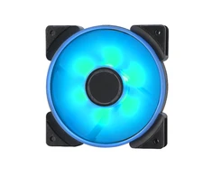 Fractal Design Fraktalų dizainas | 12 aspektas RGB PWM | Juodas | Korpuso ventiliatorius