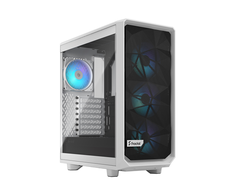 „Fractal Design“ | „Meshify 2 Compact RGB“ | Šoninis langas | „Baltas TG Clear“ | Vidutinio dydžio bokštas | ATX