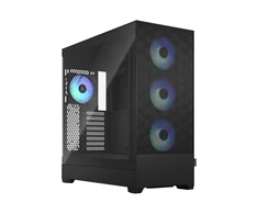 „Fractal Design“ | „Pop XL Air RGB“ | Šoninis langas | Juodas TG skaidraus atspalvio | E-ATX iki 280 mm, ATX, mATX, Mini ITX | ATX