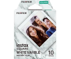 Fujifilm Instax Square Whitemarble (10pl) Instant Film