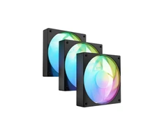 Fury SAI S12 ARGB PWM juoda - komplektas 3 wentylatorów