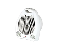 „Gallet“ šildytuvas su reguliuojamu termostatu | GALH500 | Ventiliatorinis šildytuvas | 200 W | Galios lygių skaičius: 2 | Baltas