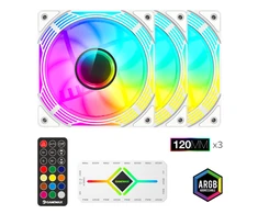 Gamemax Case Fan | KF300 WH | Baltas