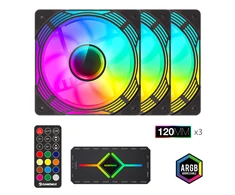 Gamemax Case Fan | KF300 BK | Juodas